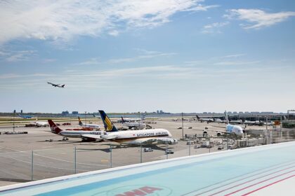 A worthwhile airport hotel for a layover with a view of the runway