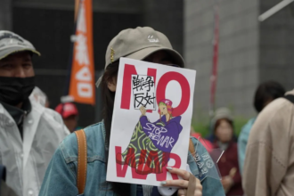 Anti-war demonstrations rock Japan as prime minister calls for stronger national defense