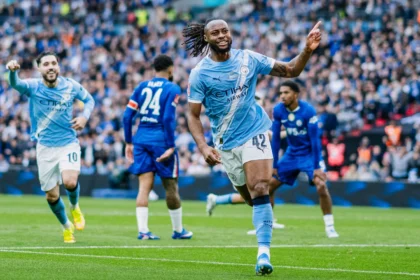 Antoine Semenyo scores the winning goal as Man City beat Chelsea 1-0 to win the 2026 FA Cup.