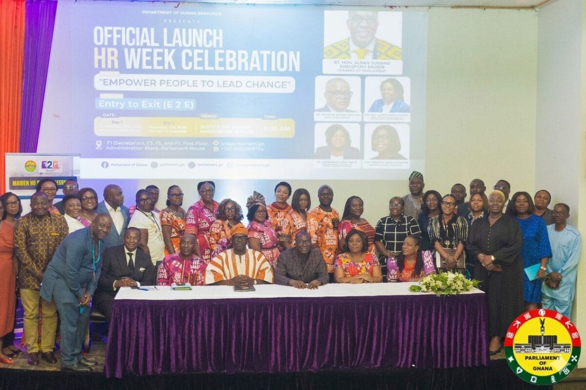 Bagbin praises parliamentary staff at launch of HR Week 2026