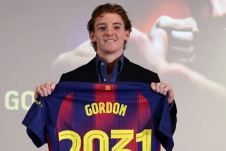 Barcelona make Gordon's dream come true since he was 3 years old