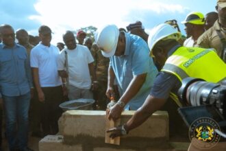 Borre aims to capture the "largest" 24-hour economy market. President Mahama mowing the lawn