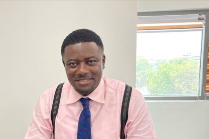 Chris Kony from Ghana participates in high-level dialogue at Africa Forward Summit 2026