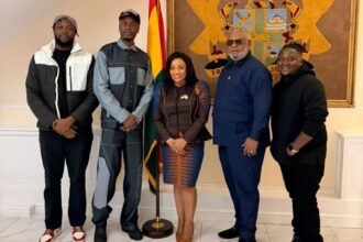 DJ Bridash meets with Ghanaian High Commissioner in UK, plans to perform in London with EL