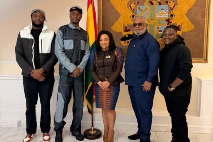DJ Bridash meets with Ghanaian High Commissioner in UK, plans to perform in London with EL