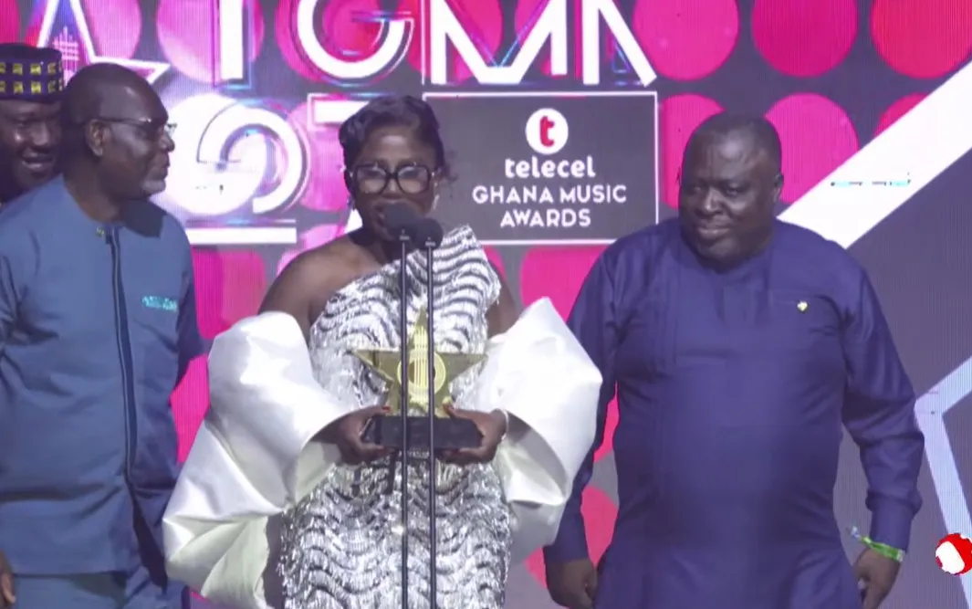 Diana Hamilton reclaims the title of Best Gospel Artist of the Year at the 27th TGMA