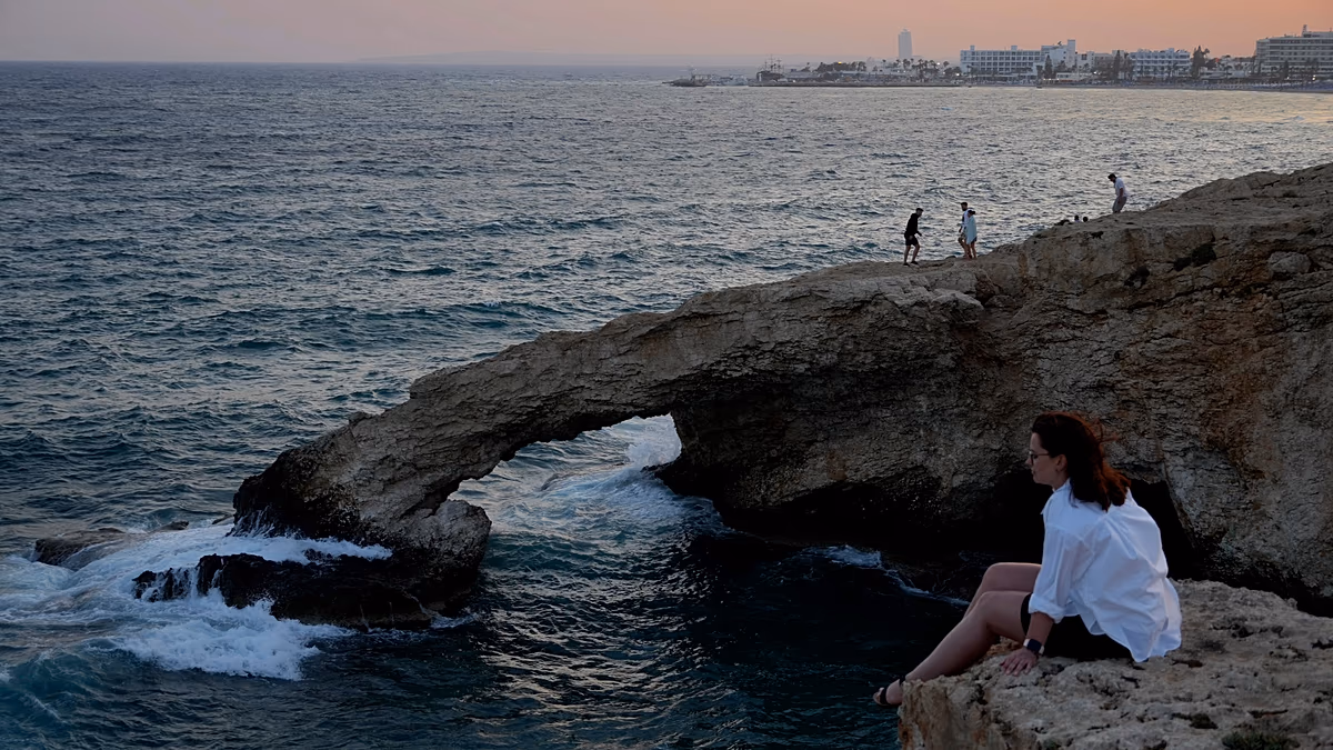 Euronews report from Ayia Napa: Tourist numbers in Cyprus have fallen by 30-40%, but there are signs of recovery