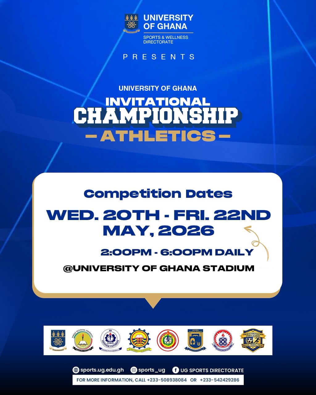 Future athletics stars shine at the UG Invitational Tournament