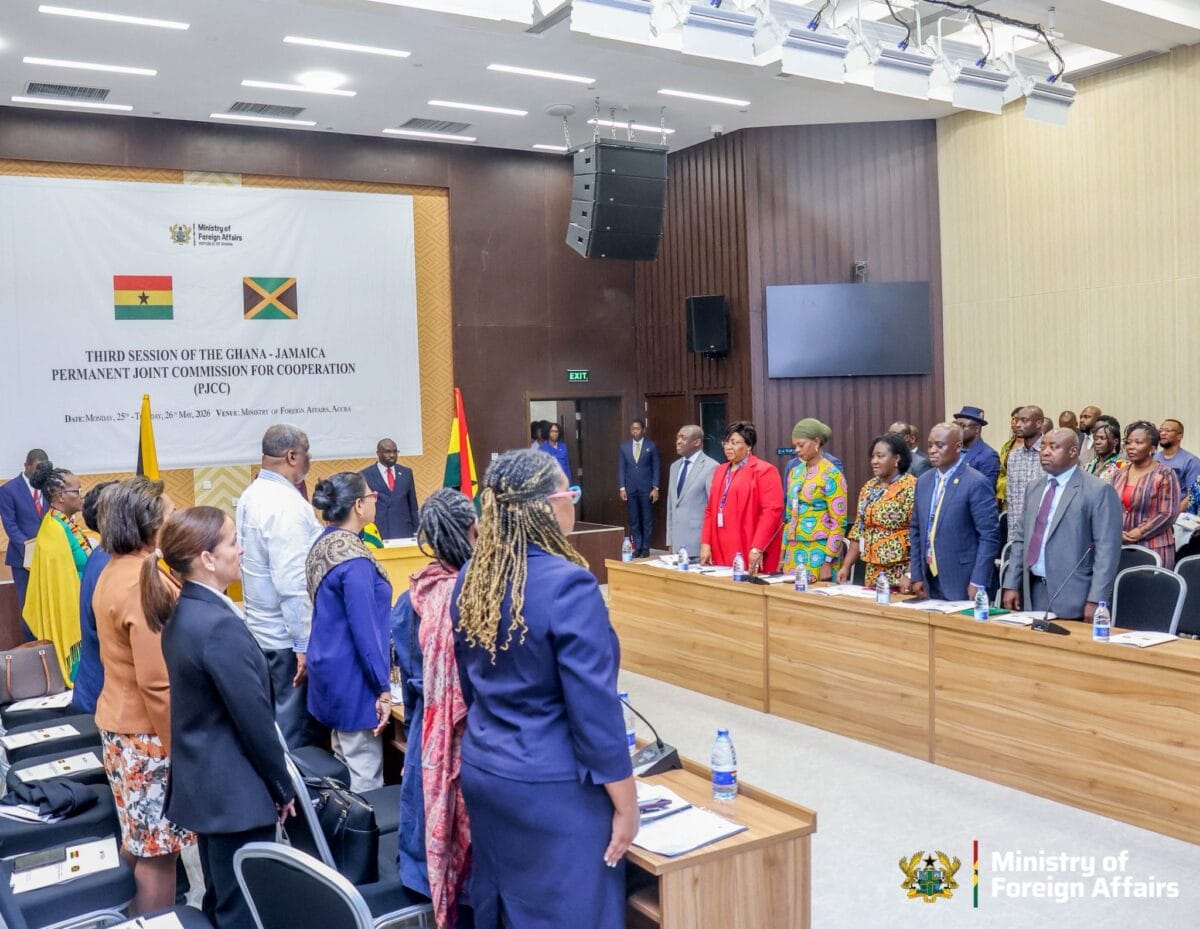 Ghana and Jamaica hold high-level talks ahead of 3rd Standing Joint Committee meeting