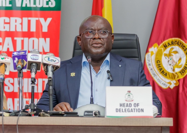 Ghana faces increasing domestic drug use - NACOC chief tells Nigerian stakeholders