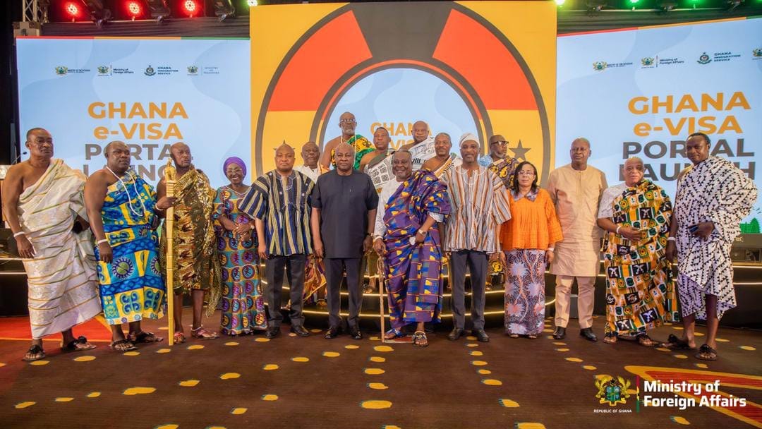 Ghana launches e-visa portal, waiving visa fees for African passport holders