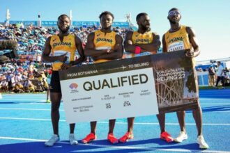 Ghana's 4x100m relay team could be on the podium at world level - Kenya Athletics Prez