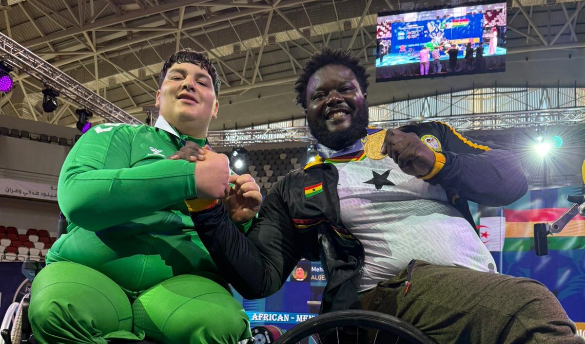 Ghana's Tahir Haruna wins bronze medal at Oran 2026 and is crowned number one in Africa