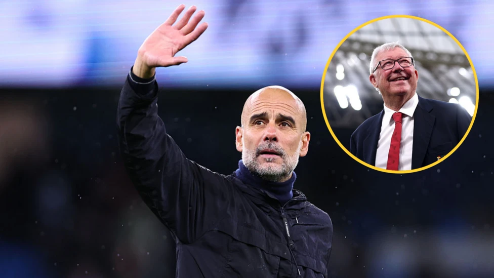 Guardiola is a contemporary of Ferguson - Rooney