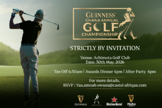Guinness Ghana Annual Golf Championship to be held on May 30th at Achimota Golf Club