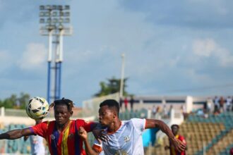 Hearts keep Nations FC under pressure on Medeama