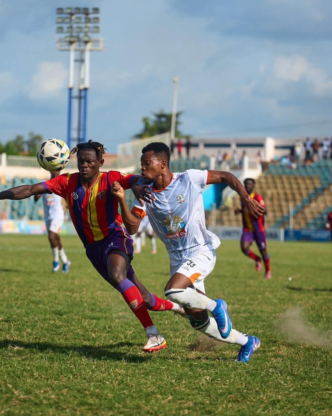 Hearts keep Nations FC under pressure on Medeama