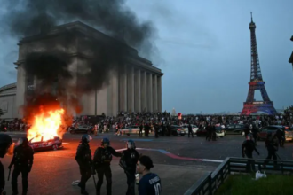Hundreds arrested, dozens of police injured in Champions League riots in France