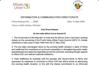 India-Africa Forum Summit IV postponed following consultations over health concerns