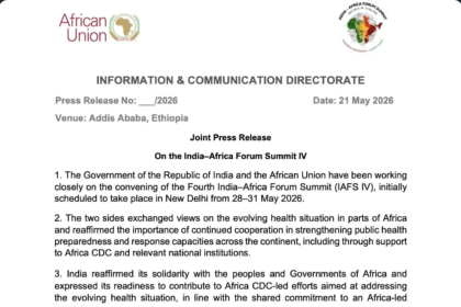 India-Africa Forum Summit IV postponed following consultations over health concerns
