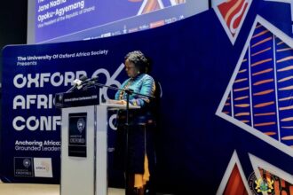 Jane Nana Opoku-Agyemang calls for people-centred leadership at Oxford Africa Conference