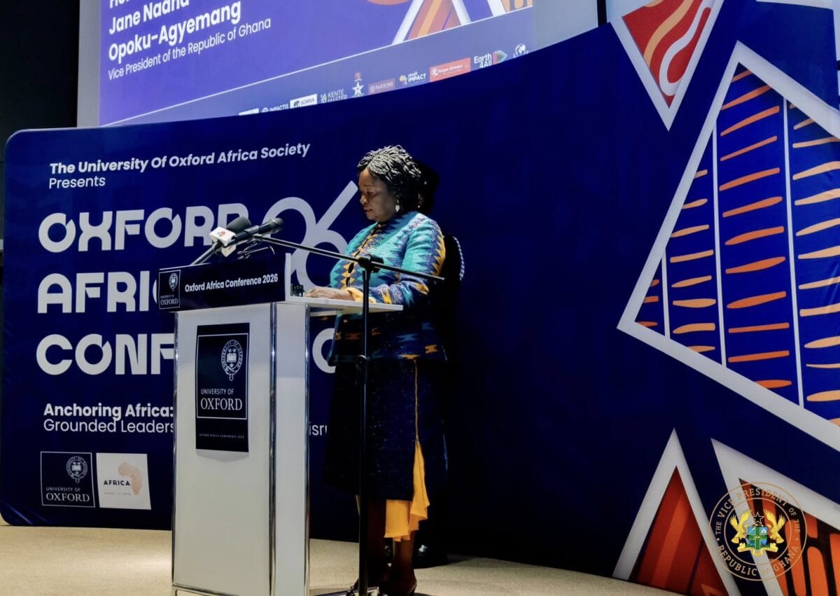 Jane Nana Opoku-Agyemang calls for people-centred leadership at Oxford Africa Conference