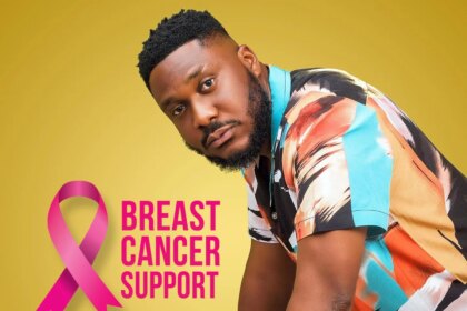 Jeffrey Naughty turns comedy into a call for breast cancer screening