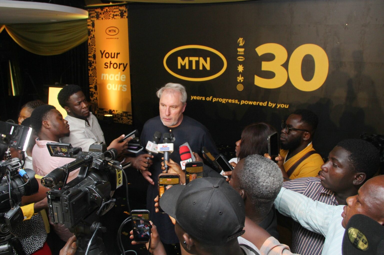 MTN Ghana launches 30th anniversary celebration with new digital transformation initiatives