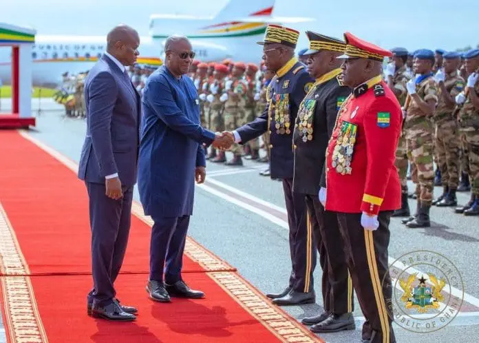 Mahama champions innovation in Africa at Libreville Forum
