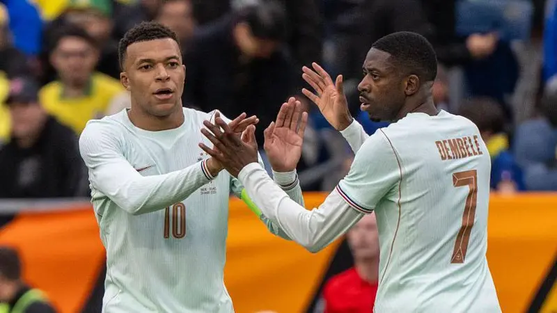 Mbappé and Dembele to lead France World Cup squad