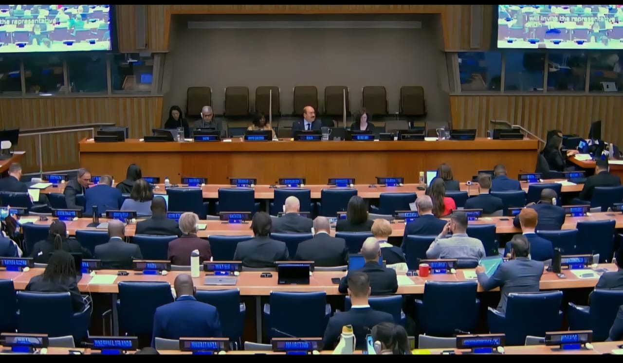 Minister of Lands Kofi Buah touts Ghana's excellent forest management record at United Nations