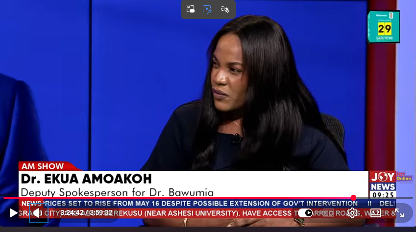 NPP shows signs of unity after internal elections - Dr. Ekua Amoako