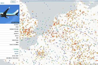New flight tracker with alerts for unusual activity launched