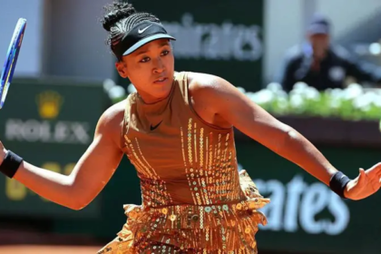 Osaka shines in gold at Roland Garros