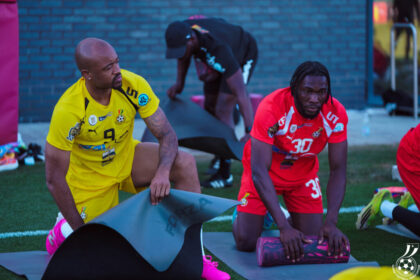 Photo: 24 players train at Dragon Park as Black Stars ramp up preparations for the World Cup