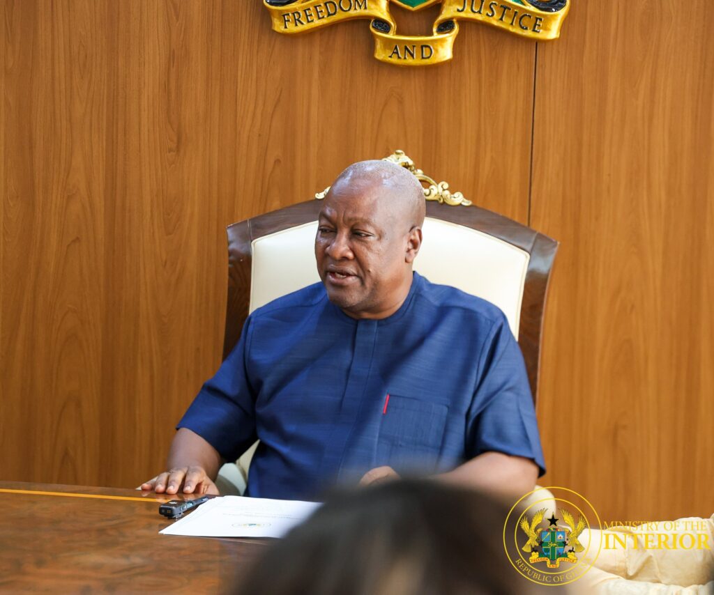 Prime Minister Mahama to convene special cabinet meeting on constitutional review proposal tomorrow, May 14th