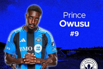 Prince Osei Owusu named CF Montreal's Player of the Month for April