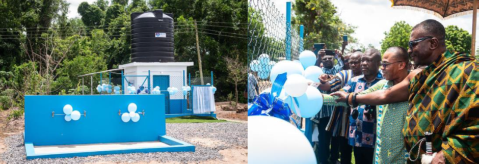 Republic Bank brings water relief to Volta schools with solar-powered water project