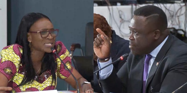 Sam George and Abena Osei Asare clash over poor network services and delays in fixing problems