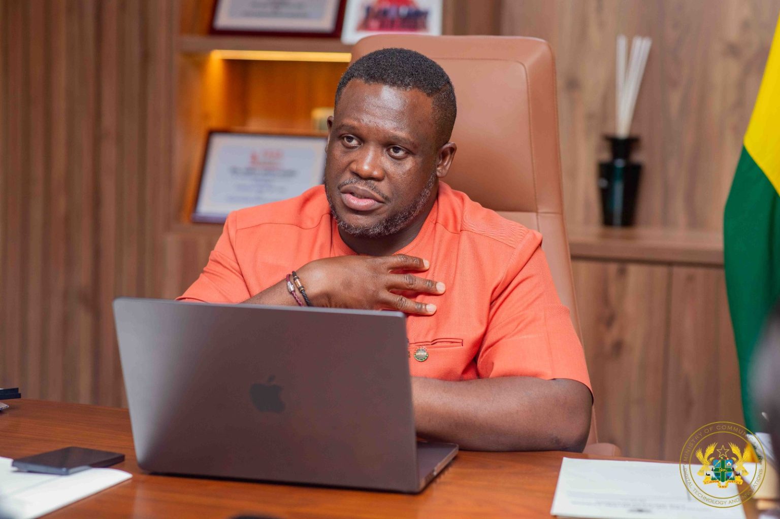 Sam George praised for active participation in One Million Coders Program course development