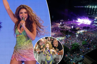Shakira thrills 2 million crowd with free concert on Brazil's Copacabana Beach