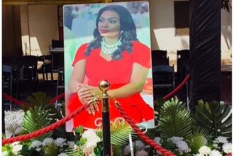 Tears flow on Tema as showbiz star lights the torch for Beverley Afaglo