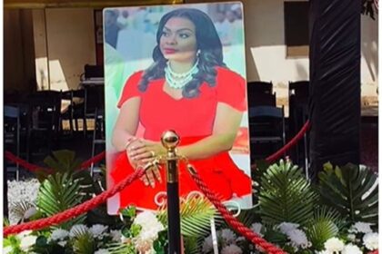 Tears flow on Tema as showbiz star lights the torch for Beverley Afaglo