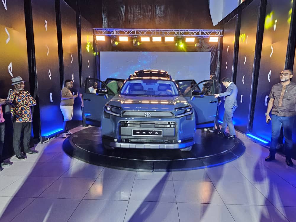 Toyota Ghana launches new RAV4 hybrid equipped with automatic charging technology