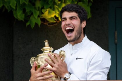Two-time Wimbledon champion Alcaraz absent due to injury
