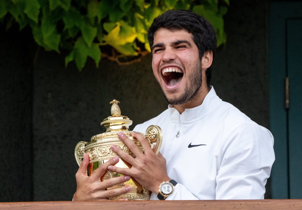 Two-time Wimbledon champion Alcaraz absent due to injury