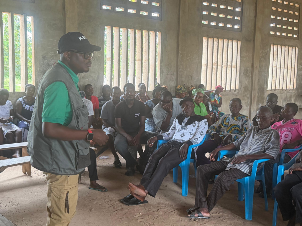 VCIC's Francis Senanu Dekutse praises government's agricultural drive as 500 bags of fertilizer are delivered to farmers in Keta