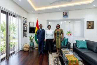 Vice President visits Mahama Cares Foundation and reviews healthcare delivery efforts
