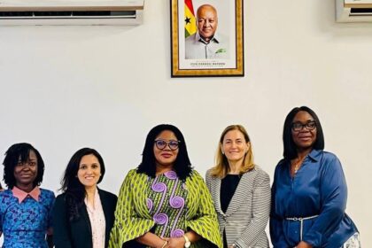 World Bank Mission Team pays courtesy call to Gender Minister