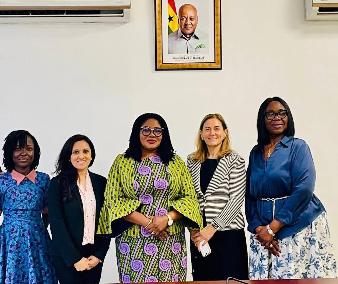World Bank Mission Team pays courtesy call to Gender Minister